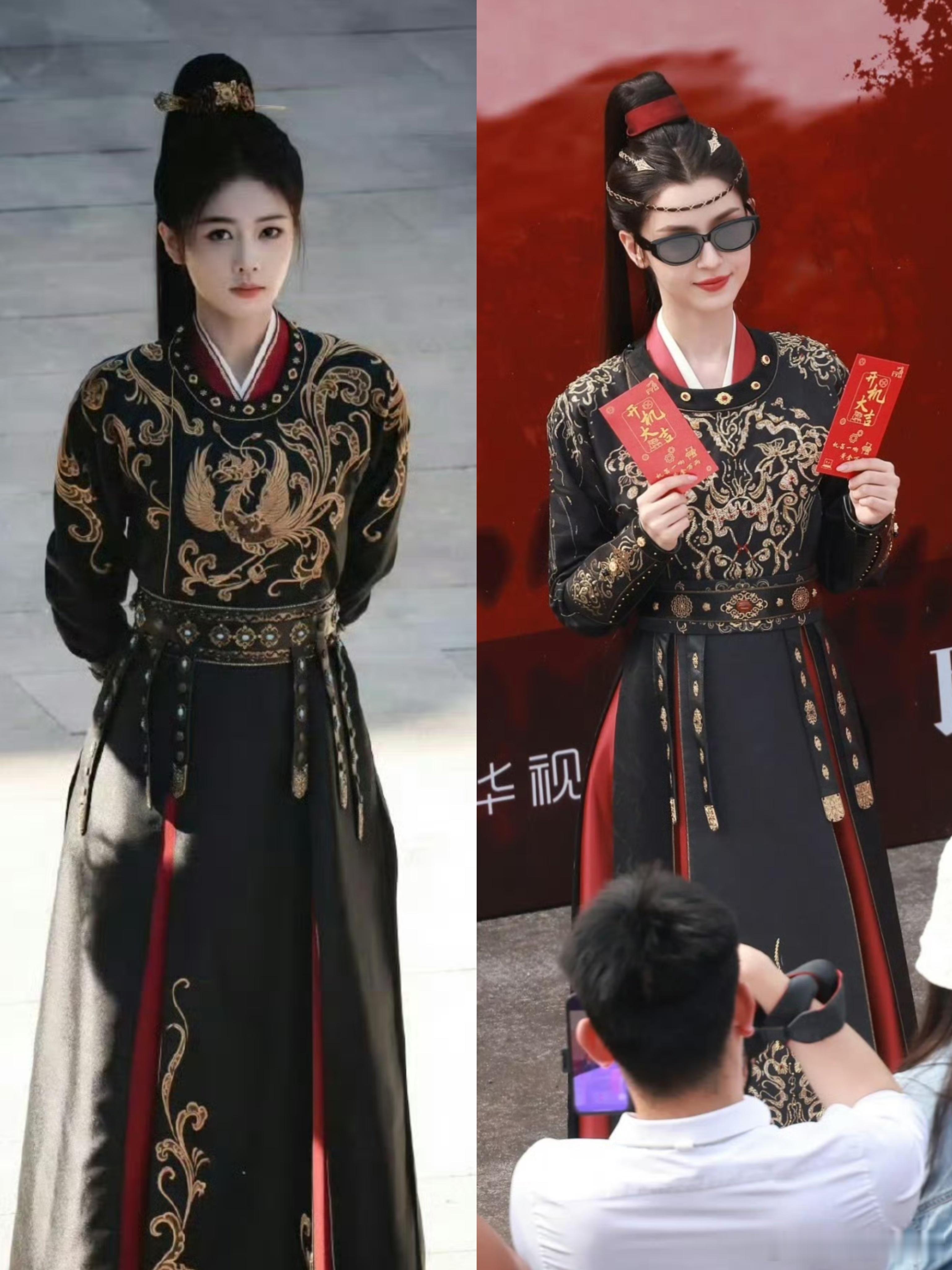 鹿粉说哈尼抄袭白鹿的造型，你们觉得一样吗？​​​