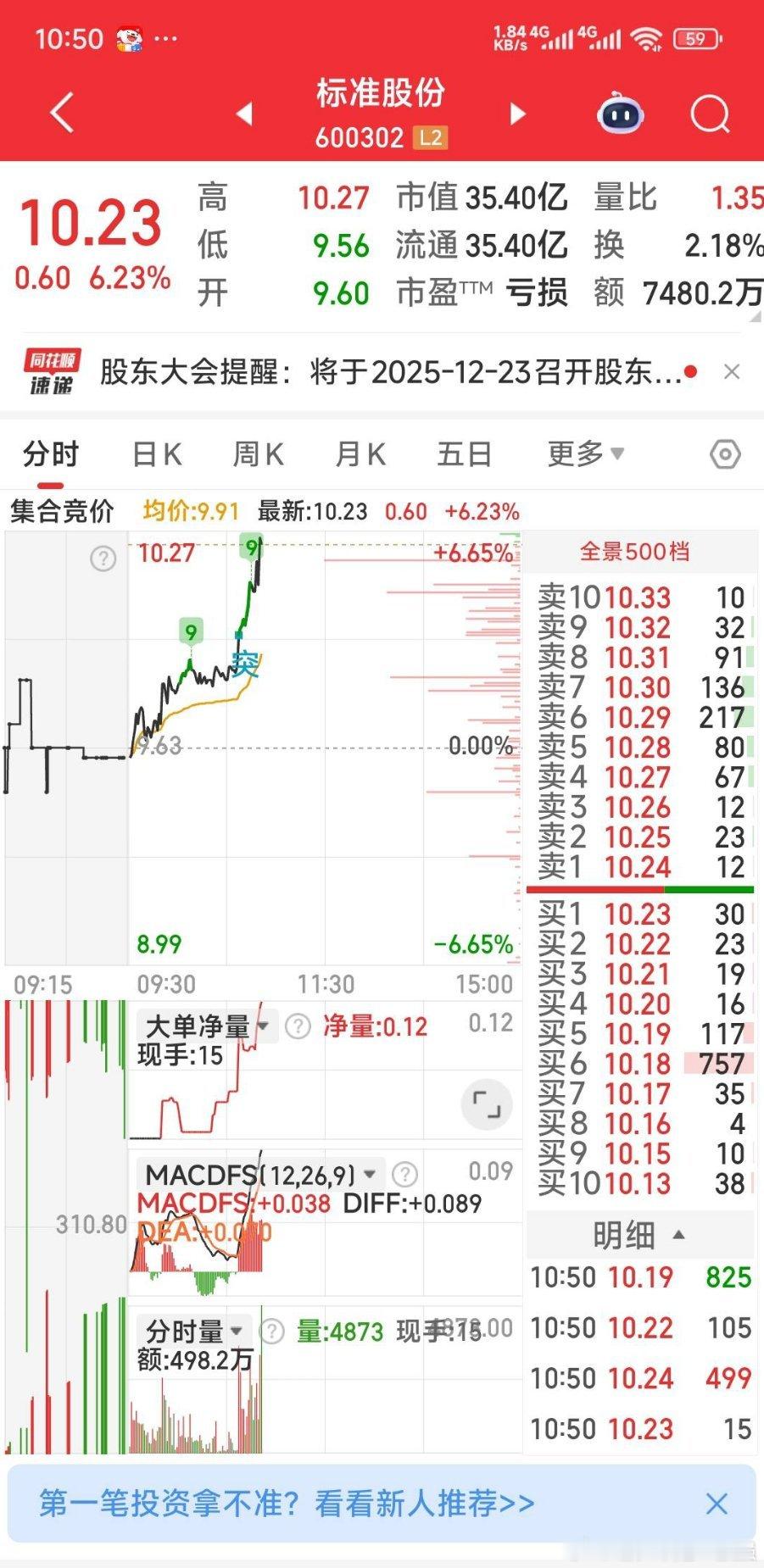 再次接回老友标准股份，博周未出大股东招募信息