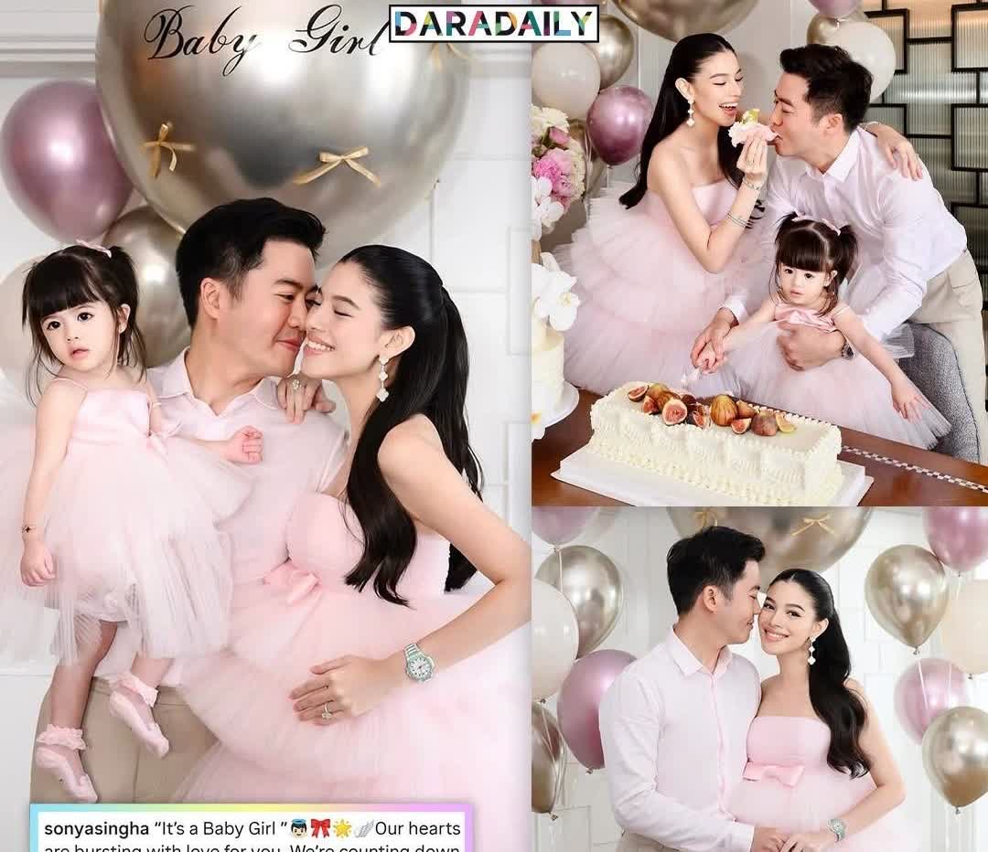 KatSonya夫妇的二胎是个女宝！恭喜啦！