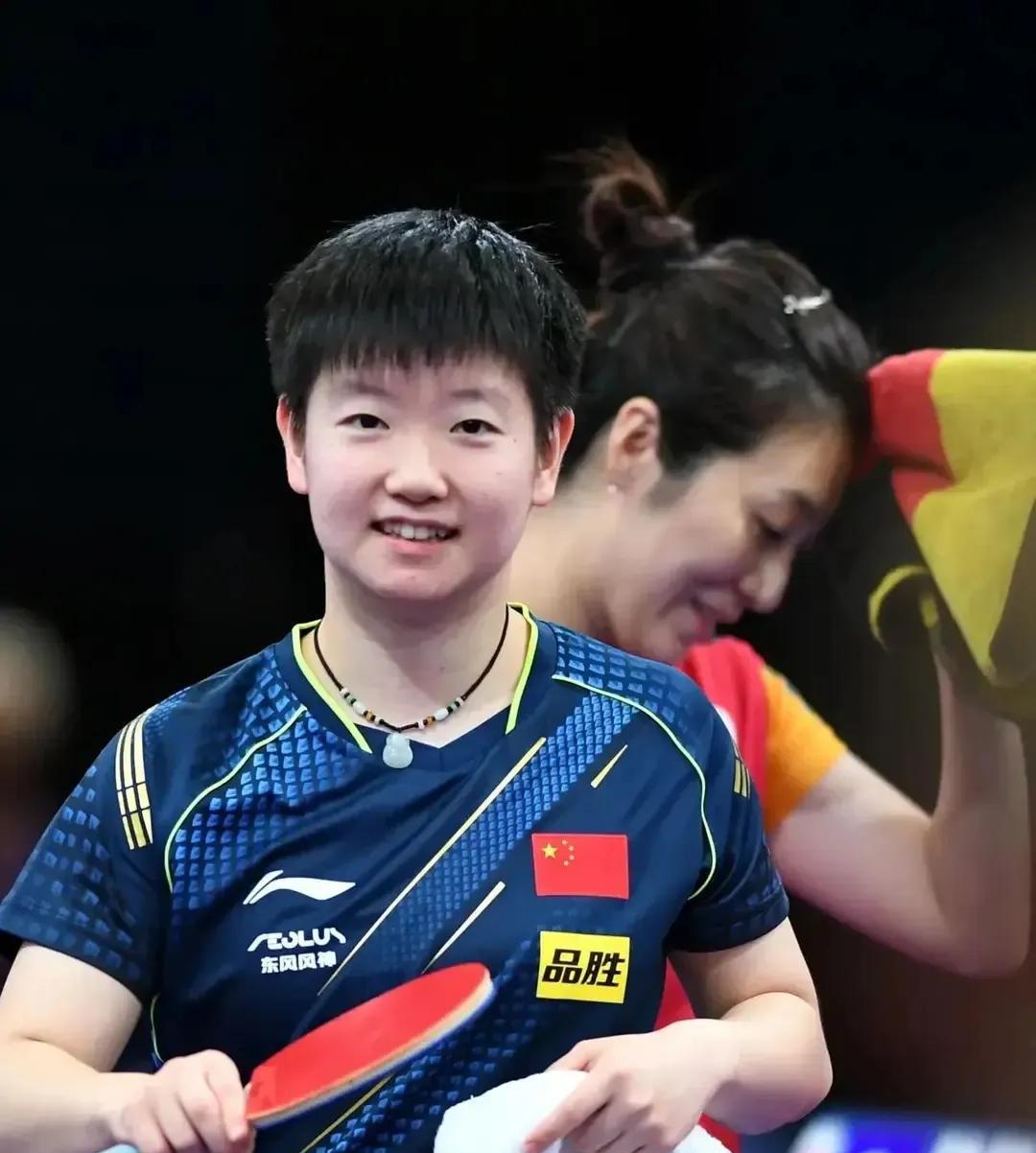 实际上是分组后陈梦投靠马琳（原本黄海诚组内1号是陈梦,后面正式开始东奥周期，黄