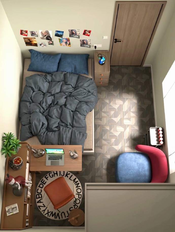 单身，这两种布局选哪一个：