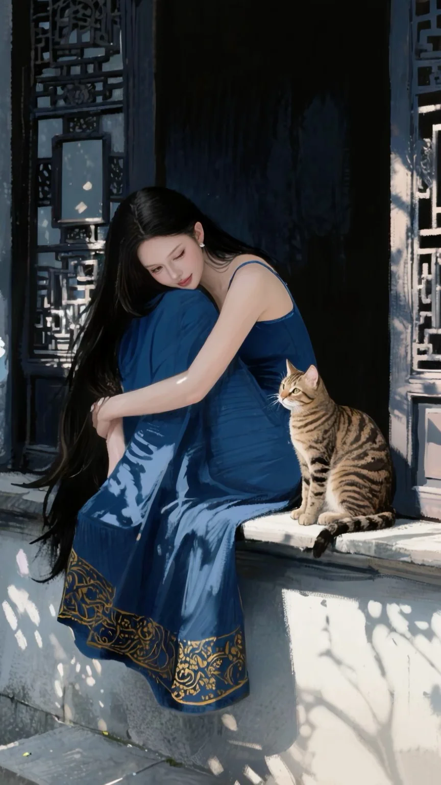 星绘油画小猫🐱
