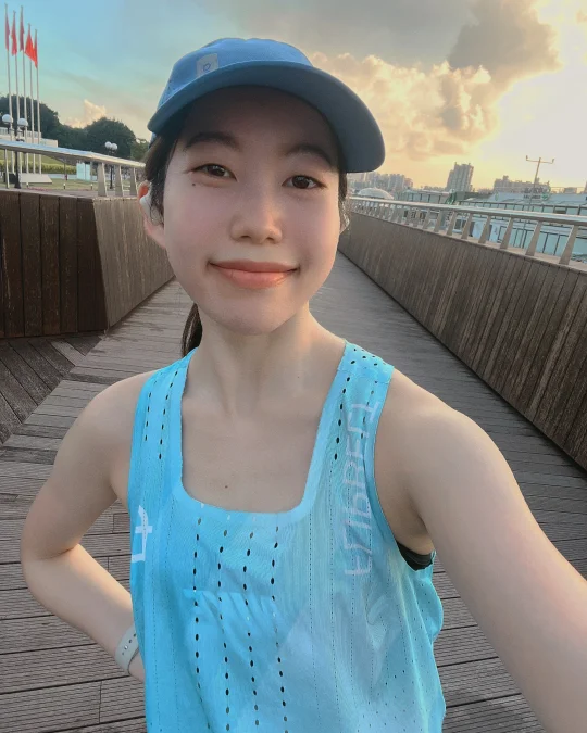 周末了，出来跑步了🏃‍♀️