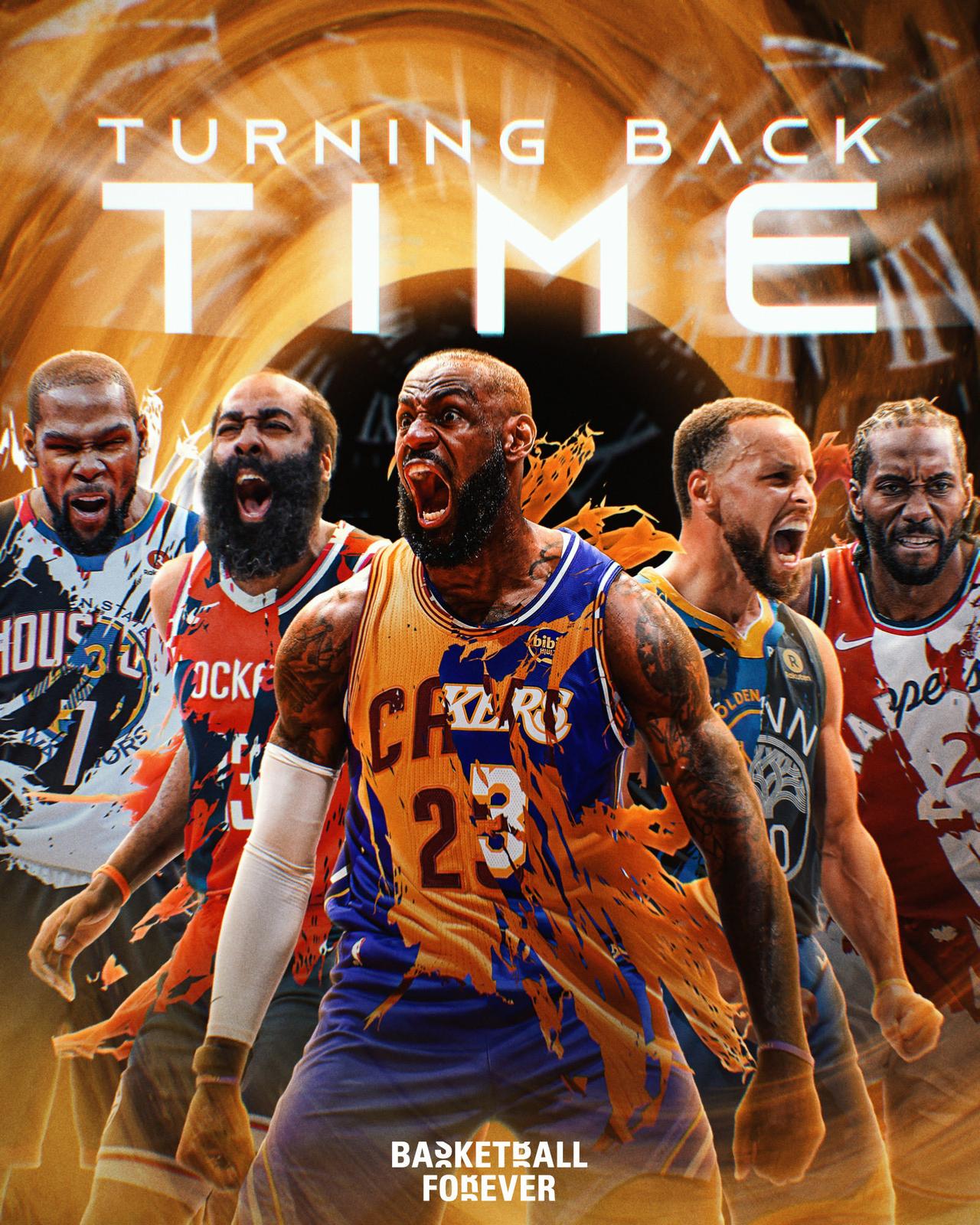 哈登到了骑士后，一年多以来的第一次扣篮，哈登只有37岁，以前经常去夜店，似乎被酒