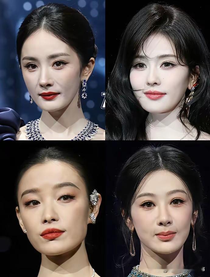 刷到微博之夜女星怼脸合集，95、00后小花扎堆，没想到状态最绝、最养眼的，居然是