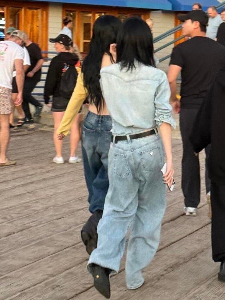 被偶遇到的柳智敏&金玟庭​​​