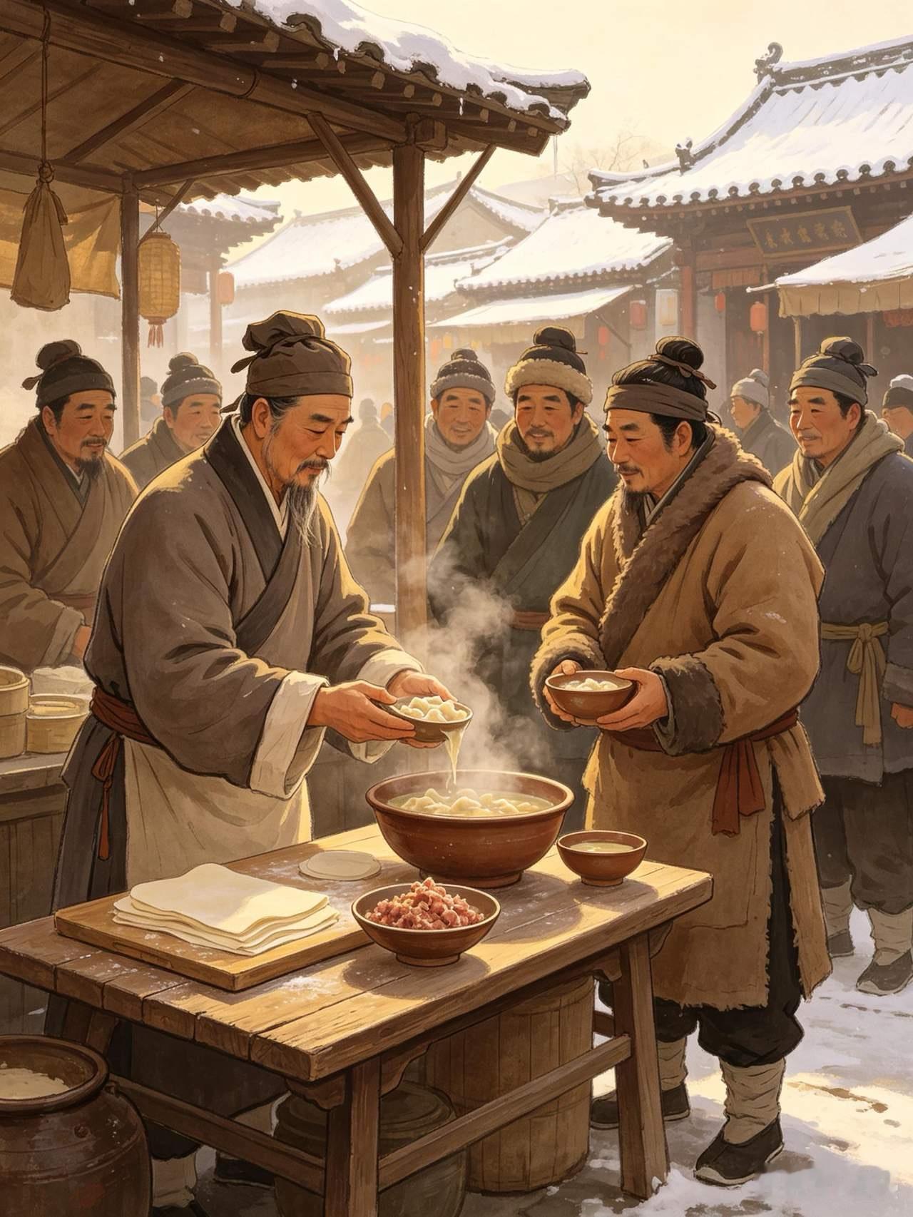 这篇考据把流传千年的美食传说拆解得明明白白：饺子并非由张仲景凭空创制，其形制早在
