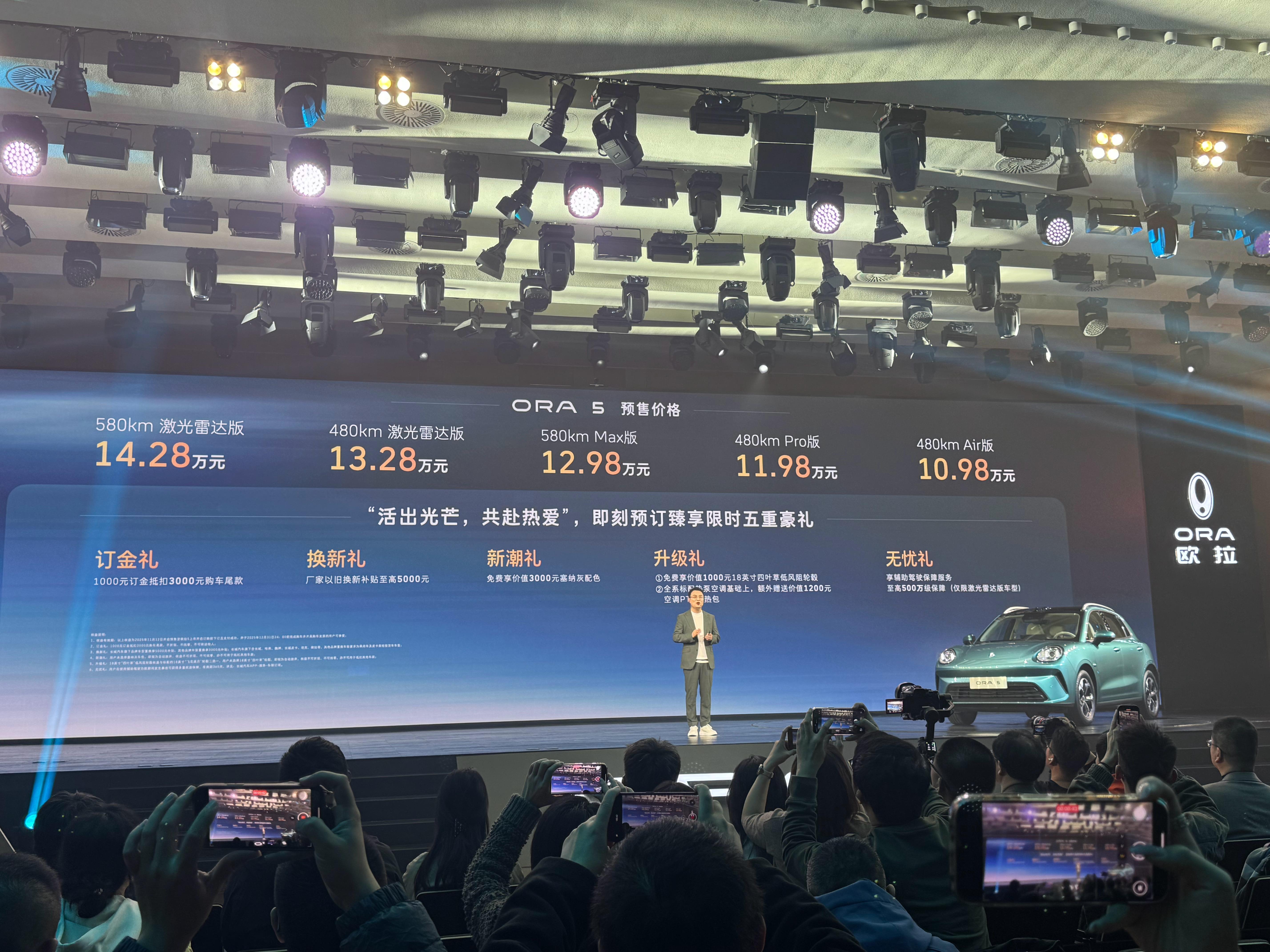 欧拉5的预售价格出来了，看看这个价格怎么样？