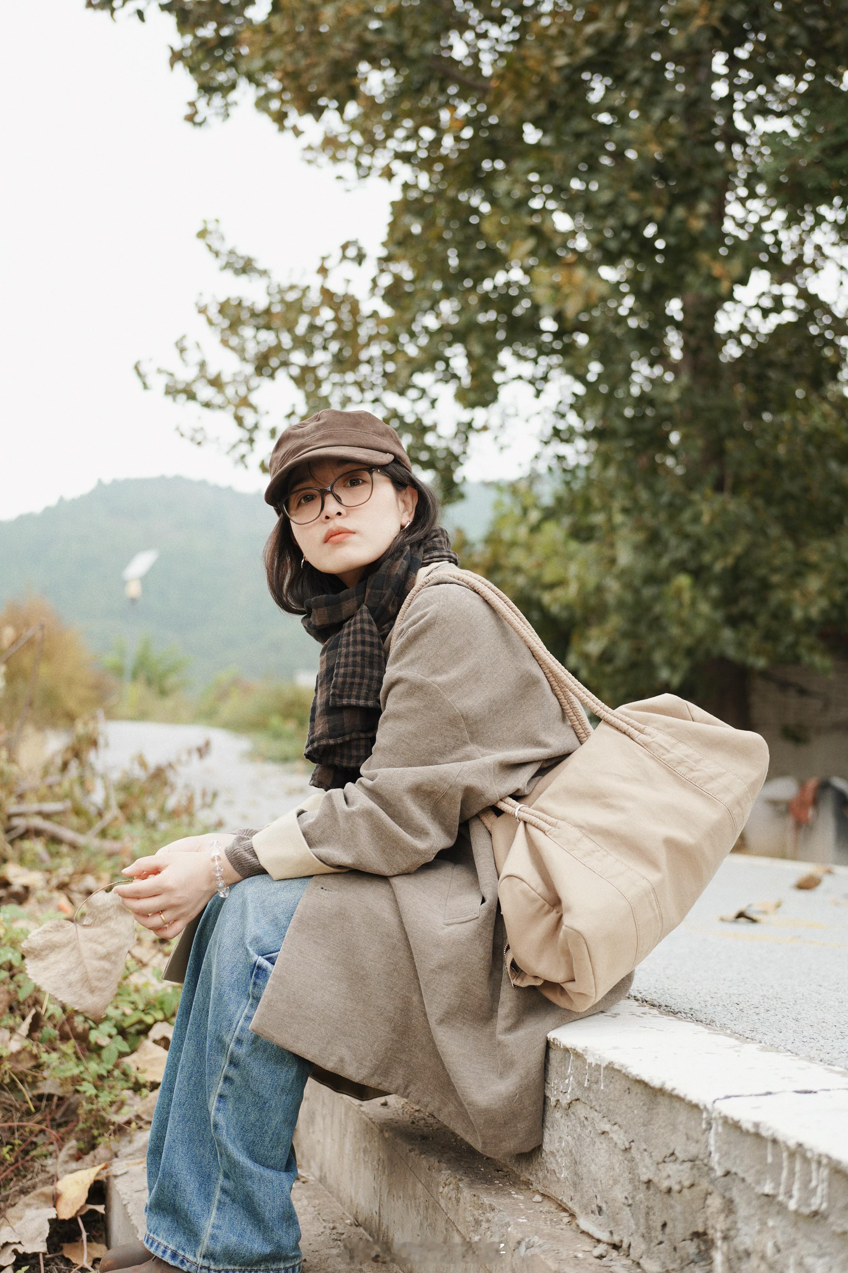 妈妈给我拍的秋日写真随手拍