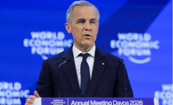 在刚刚进行瑞士的达沃斯论坛上，有两个人的发言最引人注目，一个是加拿大总理卡尼，另