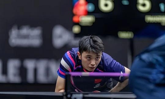 刚刚结束了一场WTT新加坡大满贯男单1/16决赛，男单世界排名第30位的国乒选手