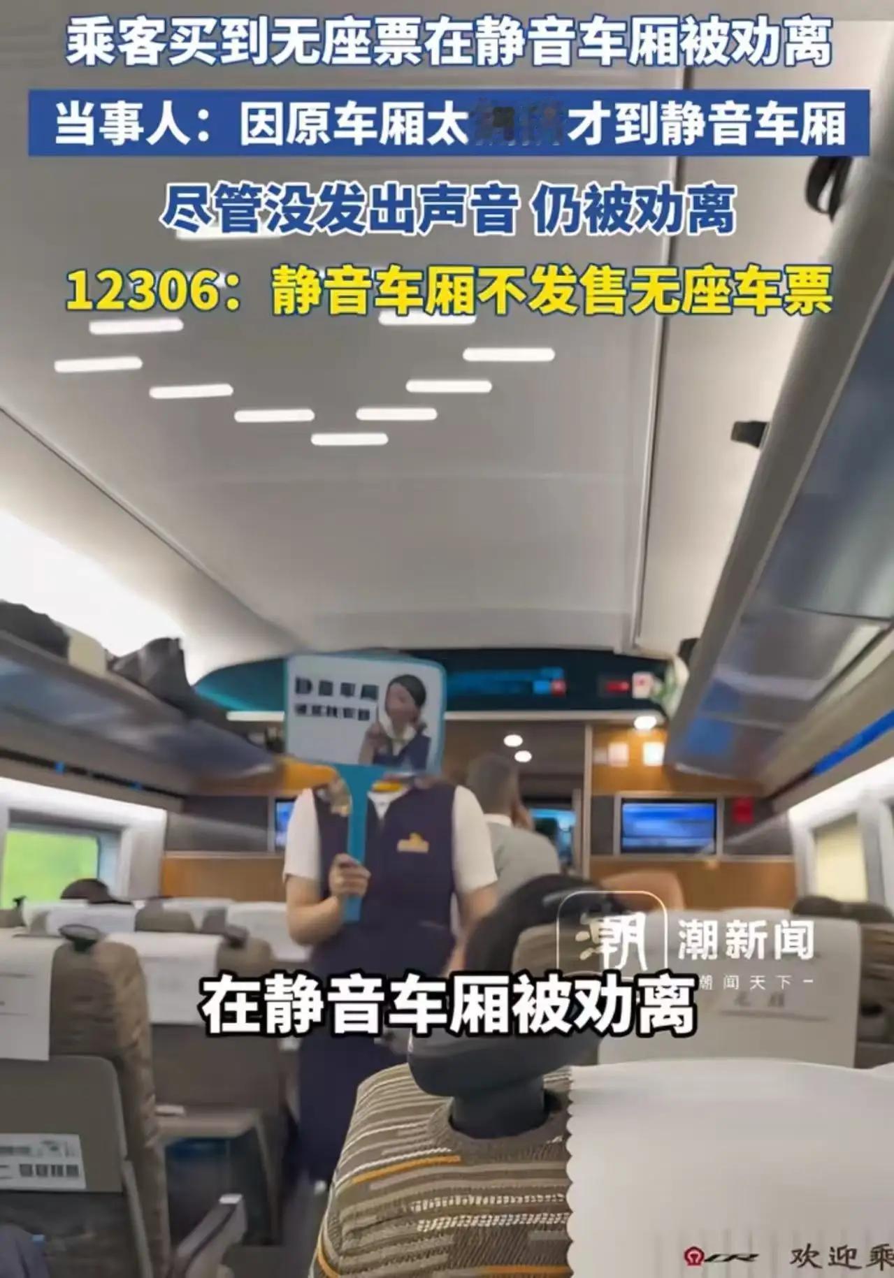 静音车厢引爆全网激辩：无座男子“无声”站立遭驱赶，12306硬核回应撕开社会公平