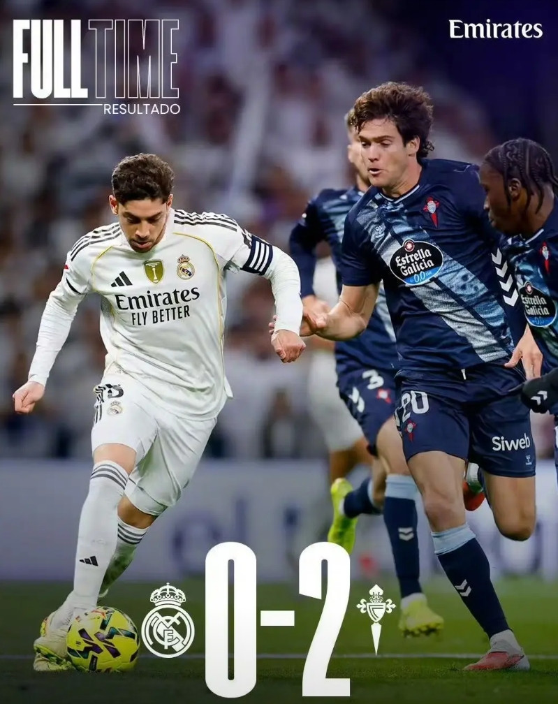 皇马0-2塞尔塔，阿隆索作死整活，活该输球，他离下课不远了？4点事实不得不说！