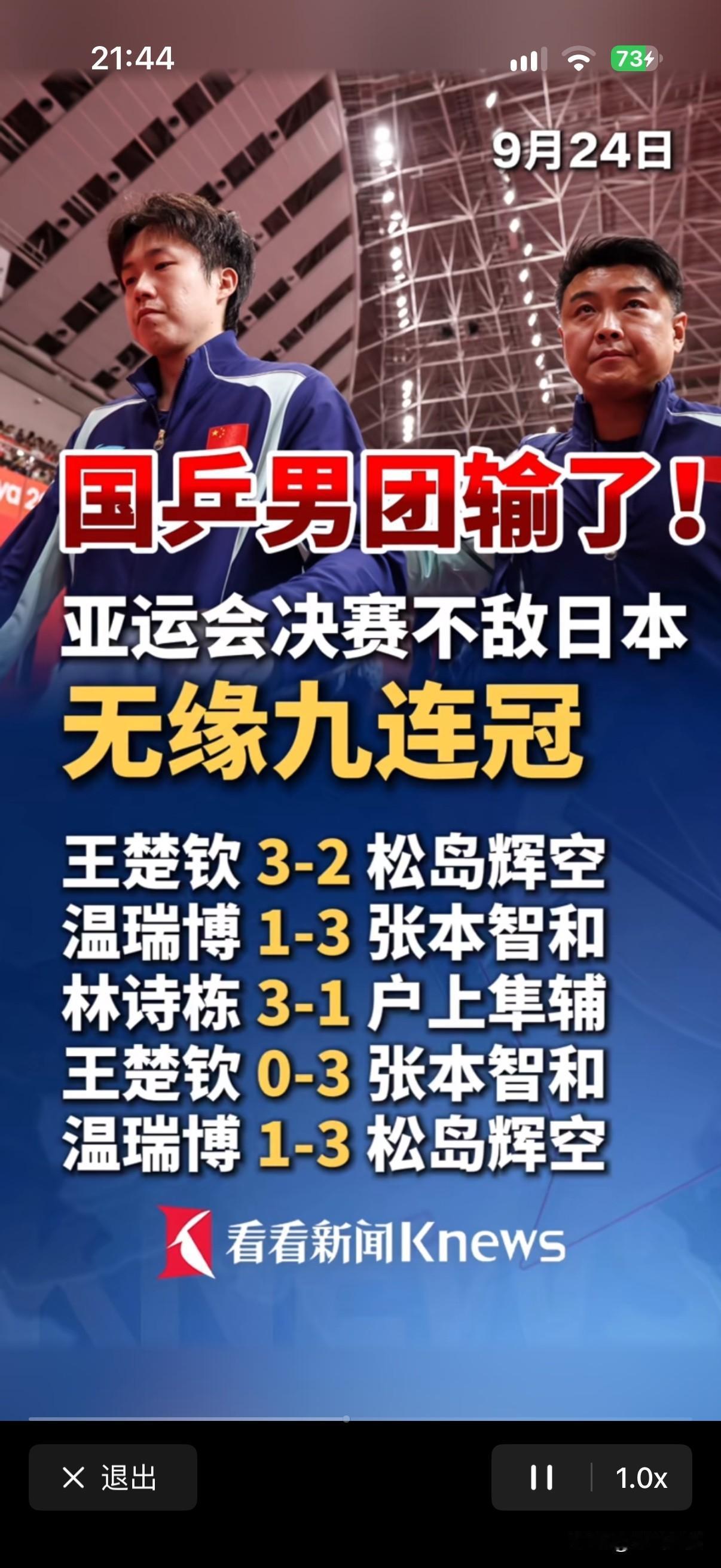 说句实话：日乒夺冠不是“爆冷”！很多人觉得，日乒运气好，凭主场之利拿到冠军，然
