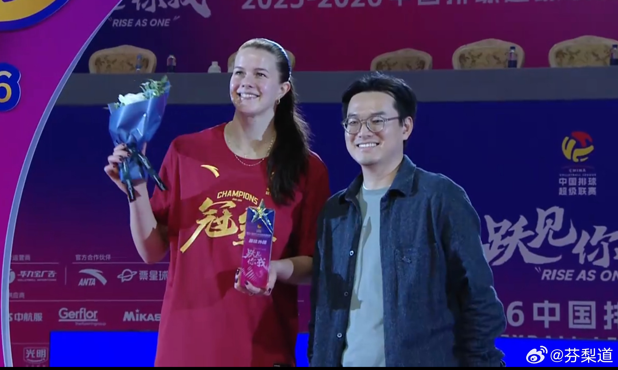 上海光明优倍女排排超联赛最佳外援：范赖克（上海光明优倍女排）怎么听到粤语？这里