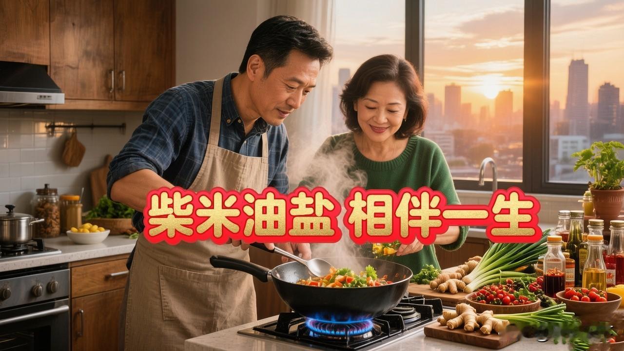 人到中年才懂，夫妻过日子，哪有什么天生的合拍，全是互相包容、彼此迁就。年轻