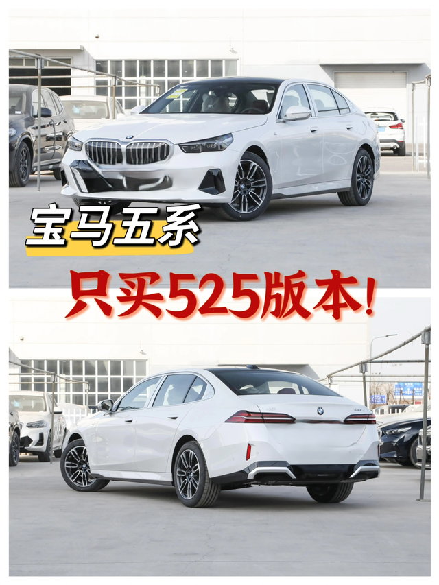 宝马五系只买525版本！不过，宝马五系的8个配置中，从经济实用的角度来选择，我