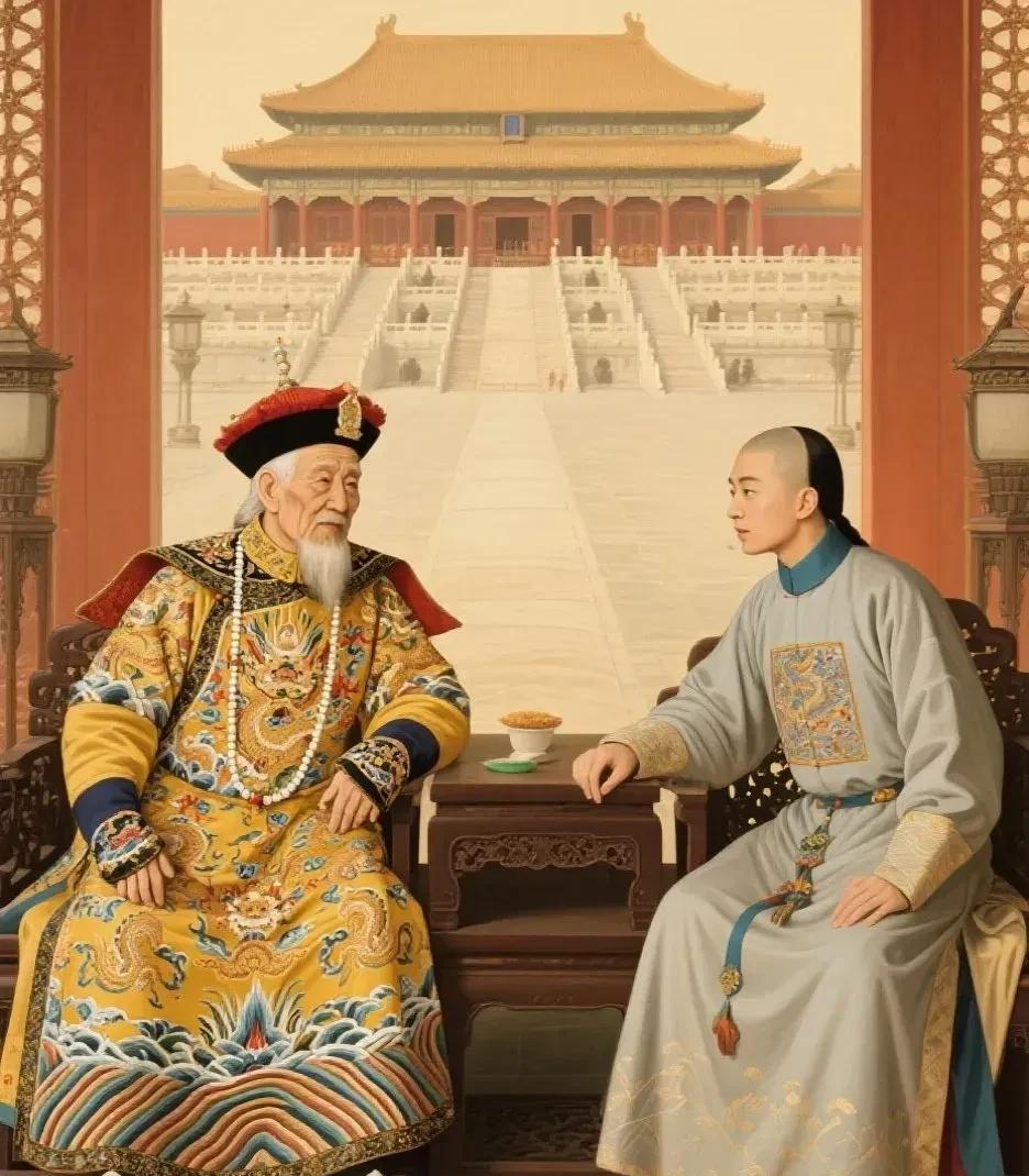 光绪但凡有嘉庆一半的耐心，大清也不至于亡的那么快。嘉庆可是个狠角色，但凡乾隆活