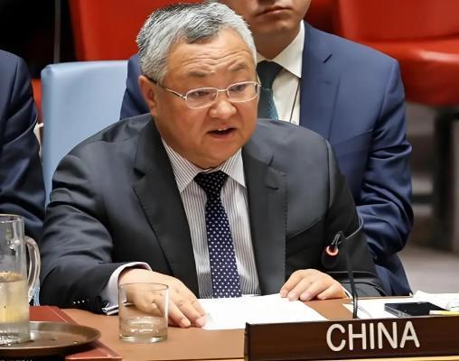 别人怕以色列，中国不怕！5月15日，纽约联合国总部，傅聪大使直接当着以色列代表