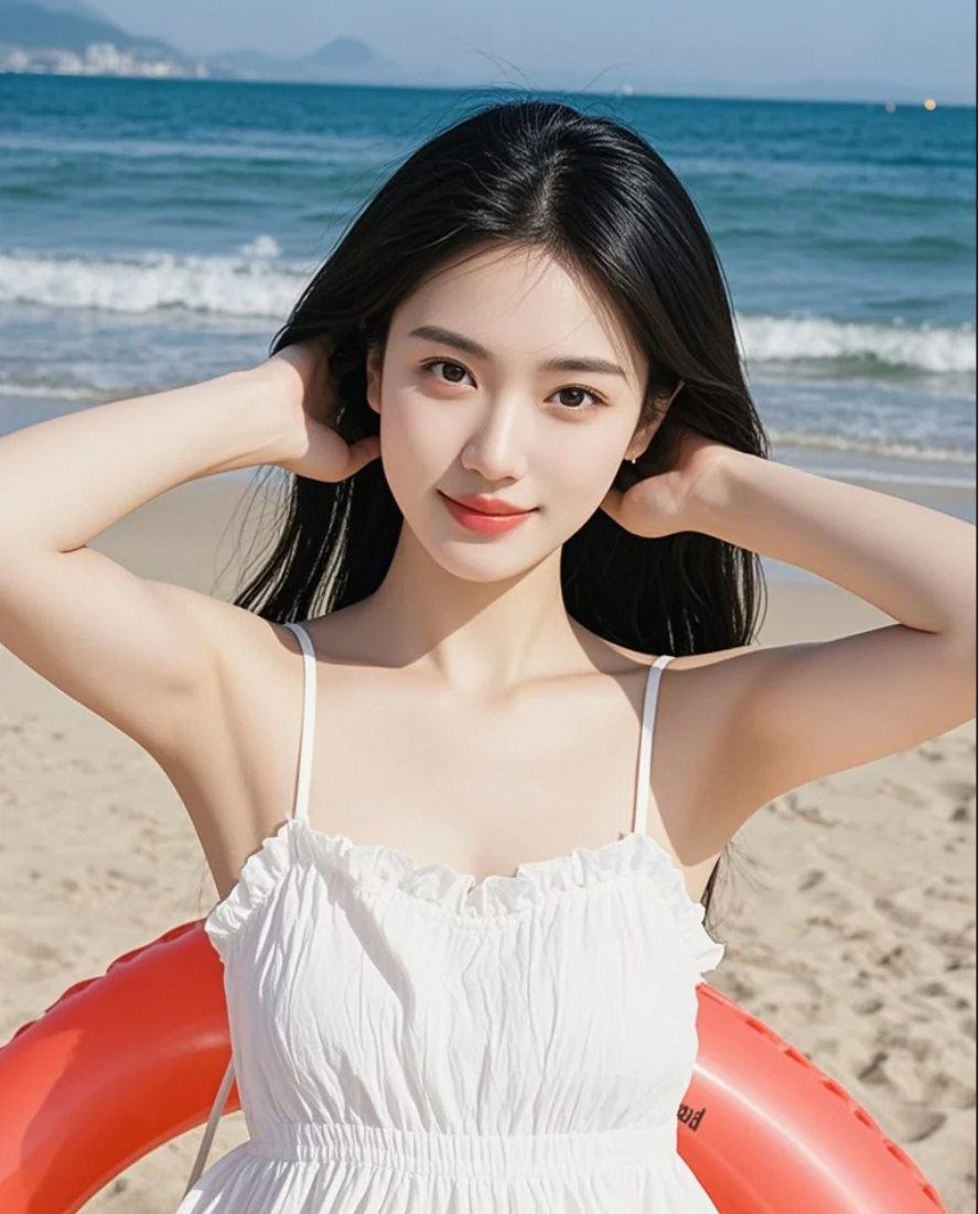 这样的女生，光是出现就让人惊艳