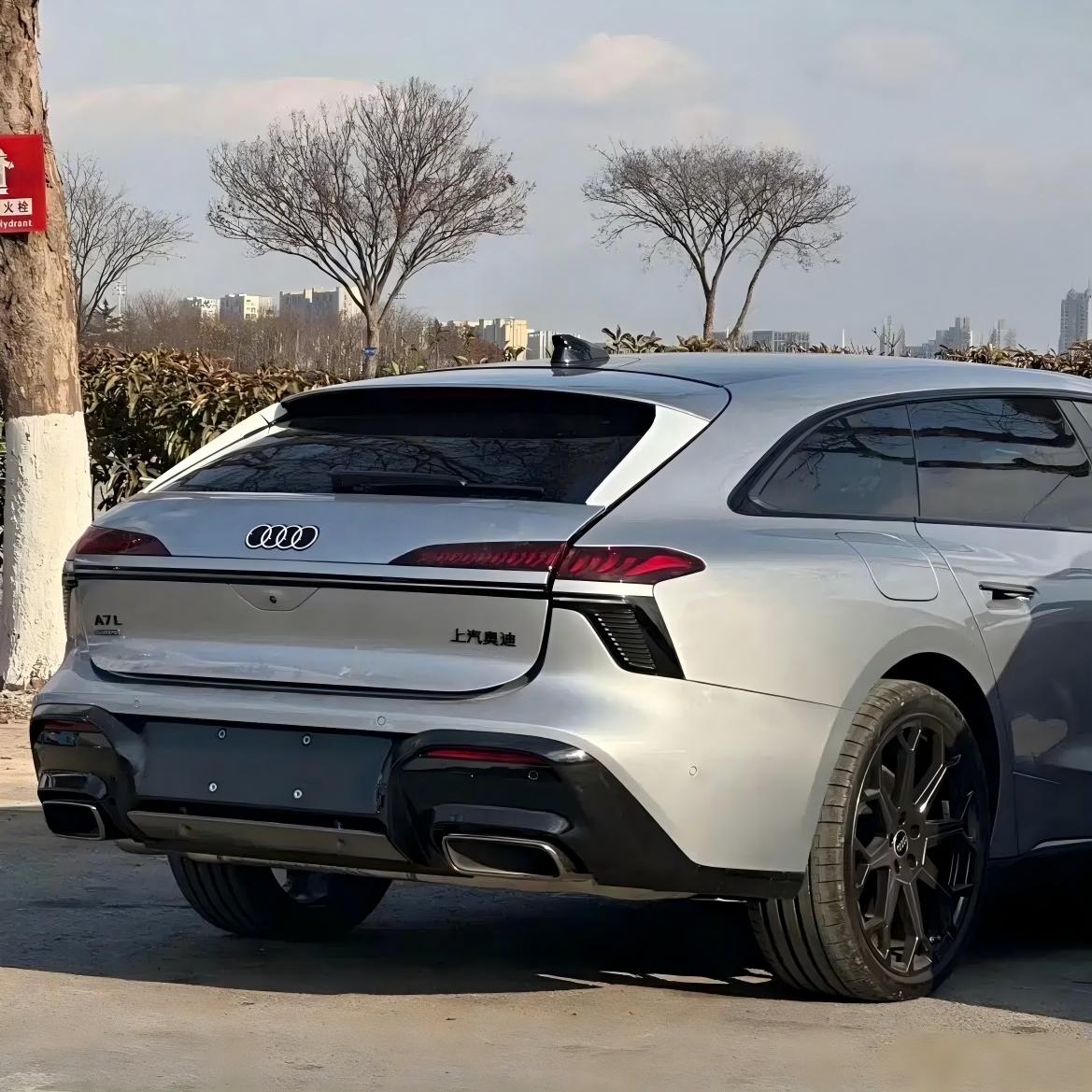 国产版奥迪A7L旅行版实车曝光！车身尺寸进一步加长，有望搭载3.0T动力近