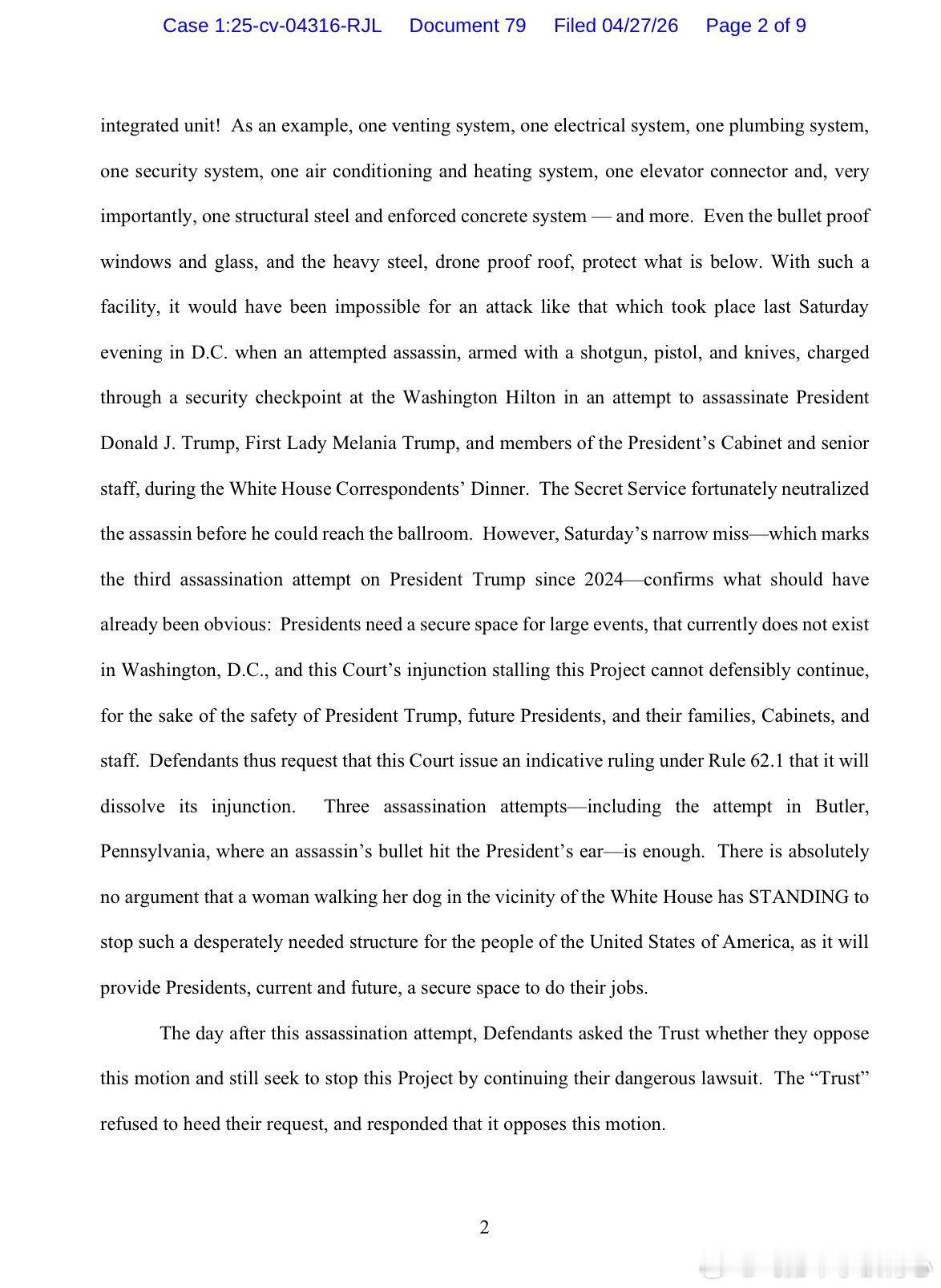 一位气急败坏的美国人发的帖子【全文】：特朗普领导下的司法部刚刚提交了一份可能是有