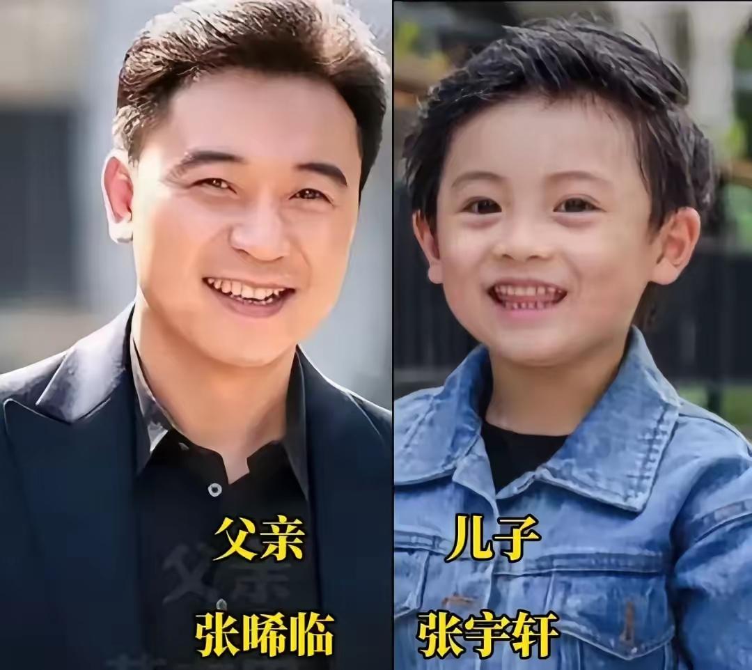 九对知名明星父子同框对比，强大遗传藏不住，子女复刻父辈五官气质，各有特色辨识度拉
