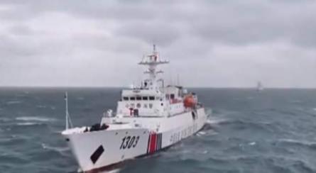 从本月起，台海的安全巡逻任务，正式交到了中国大陆手里。中国海警局东海分局的新