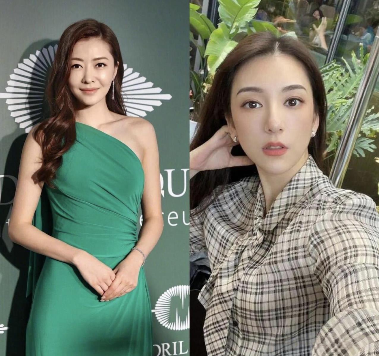 这两位相比之下，真的是风格迥异。方媛虽然个子不高，但是面相比较温和，一看就是上得