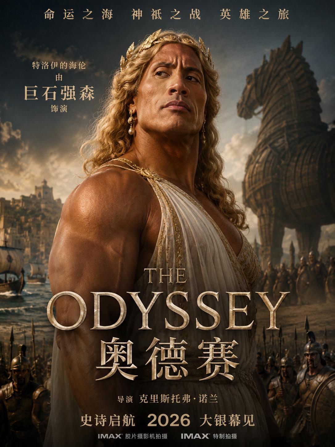 自从诺兰新片《奥德赛》被曝启用黑人演员饰演海伦后，可真是乐子不断。先是有人用AI