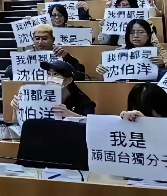 沈伯洋的狗肉，上不了大席。我国民间有“狗肉上不了大席面”的说