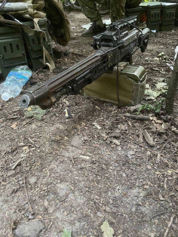 每天认识一件兵器乌克兰改装的“突击”MG-1M（保加利亚PK）。