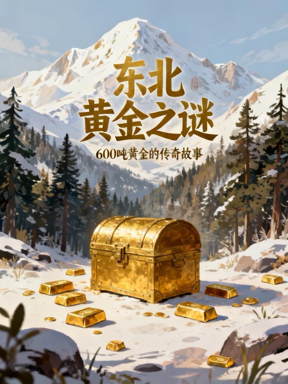 东北发现600吨黄金，这事儿可太有悬念了！建国初期，地质勘探队员在深山偶然挖到6