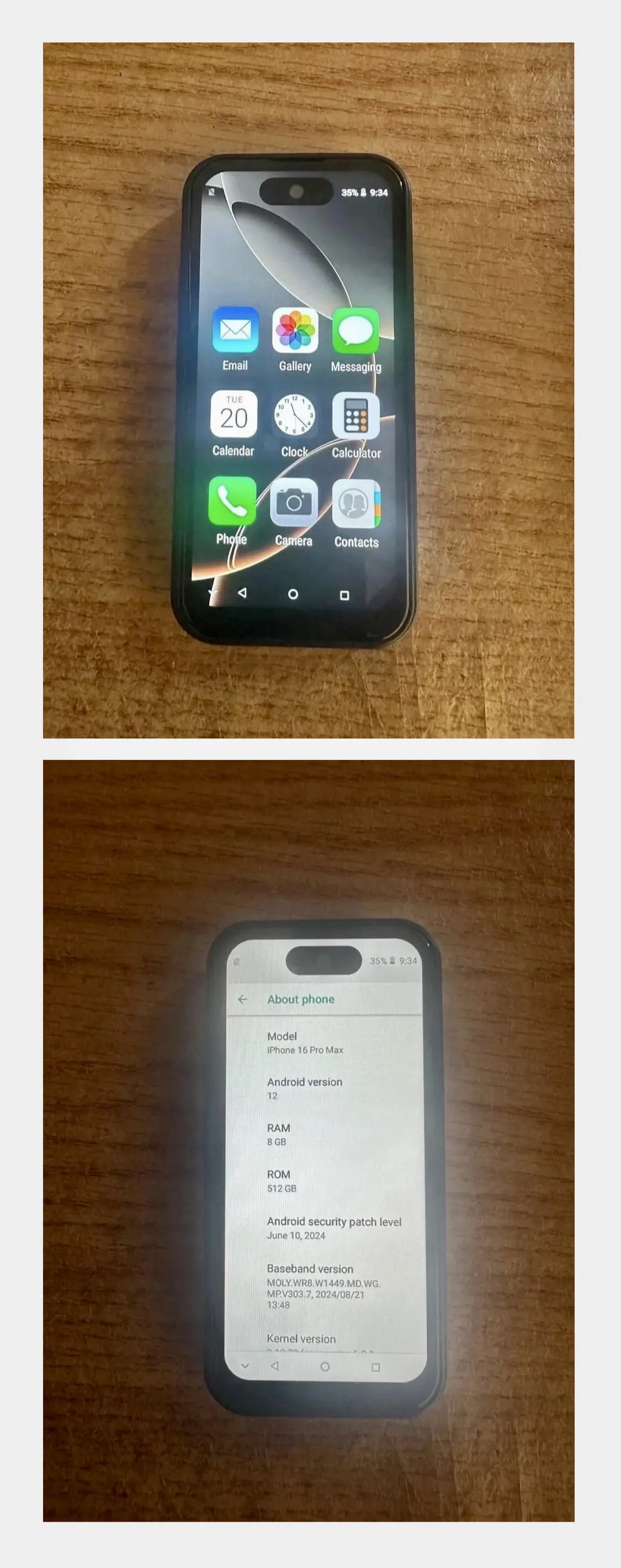 大家看看，这是部什么手机？