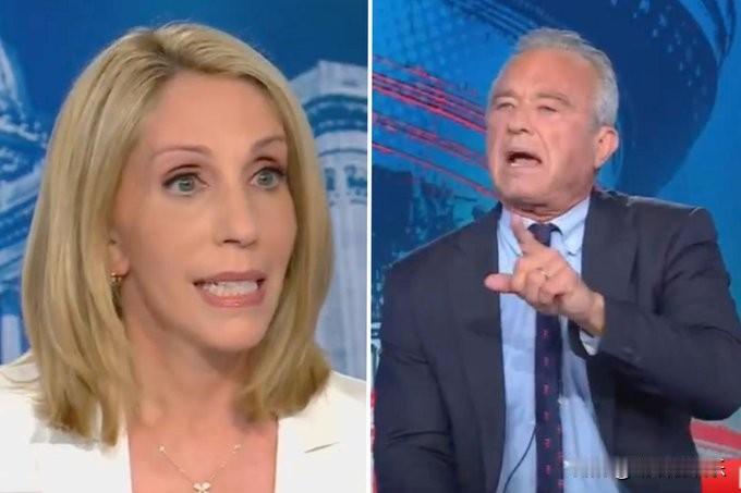 美卫生部长小罗伯特·肯尼迪与CNN主持人达娜·巴什在节目中起争执。小肯尼迪将新