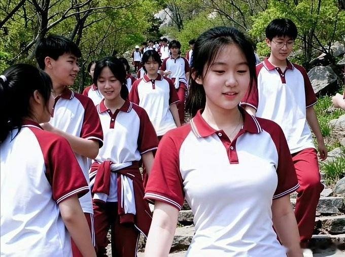 这是校服美，还是穿校服的人美？