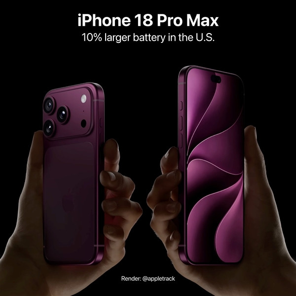 】根据媒体最新爆料，iPhone 18 Pro Max与iPhone ...