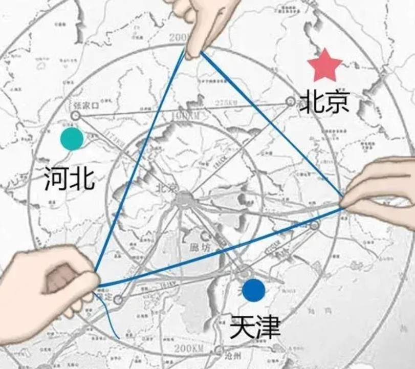 向东还是向南？京津冀协同发展是国家区域战略的一步大棋，按照国家对于京津冀协同发展