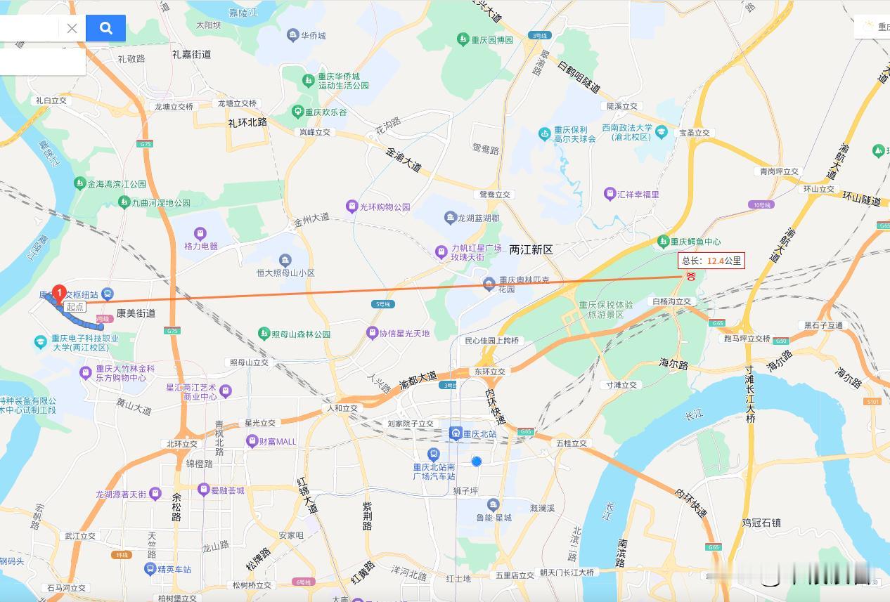 重庆轨道交通16号线，要进第五轮建设规划？曾经渝北区的人大代表提出，渝北区的中