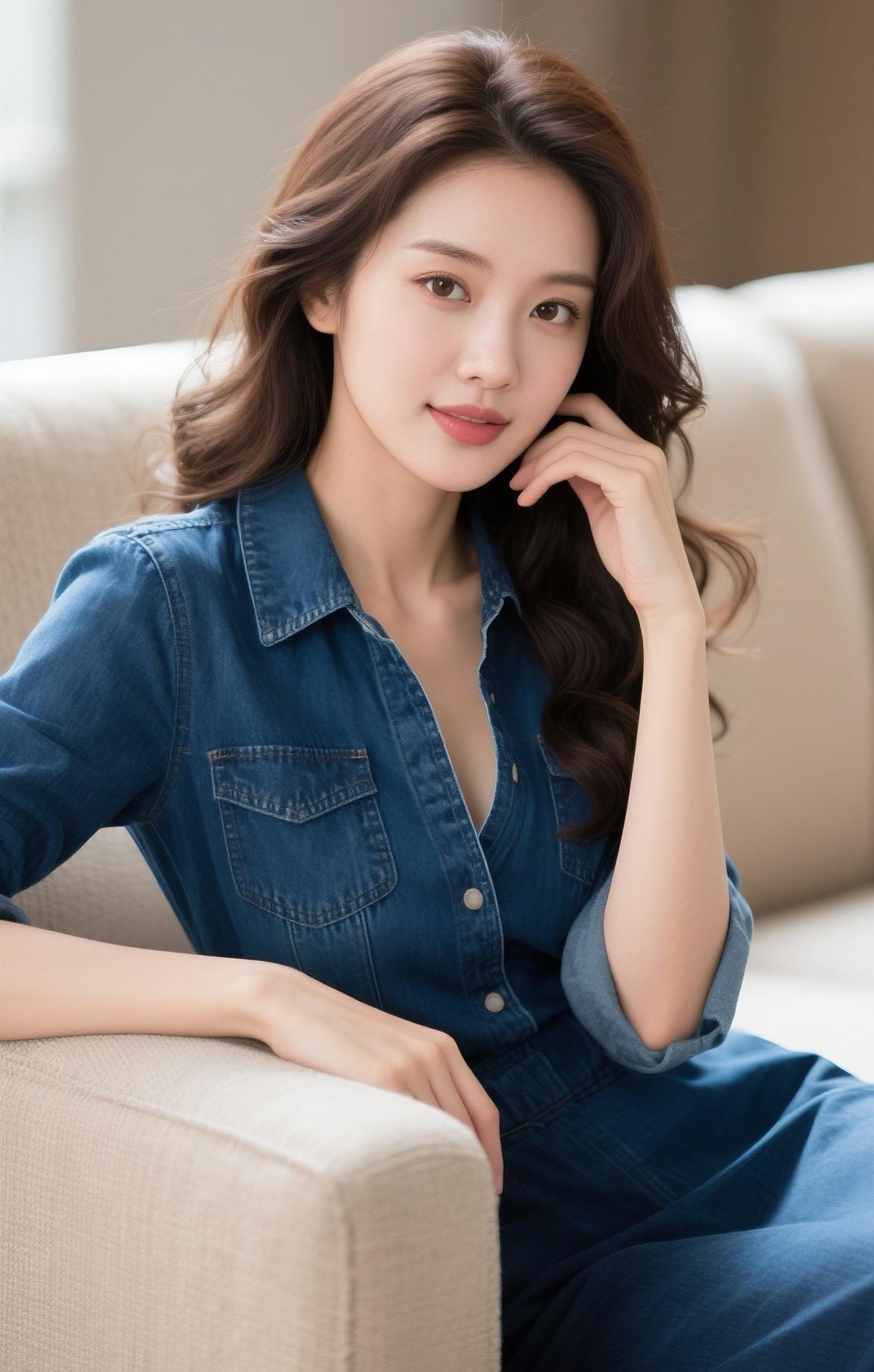 怎么感觉有80年代的那种味道风格呀！其实那时候的人真的叫自然美，都不用化妆！