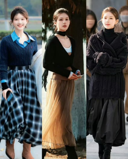 赵露思好像有自己的赛道，该说不说她衣品这块确实可以，现偶妆造没失手过