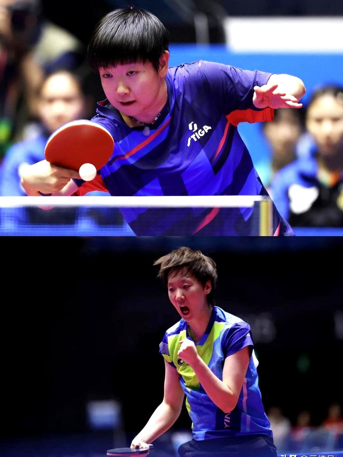 全运会乒乓球赛场最激烈的，不是传统的明星对决，而是新老交锋的对抗。男子单打，