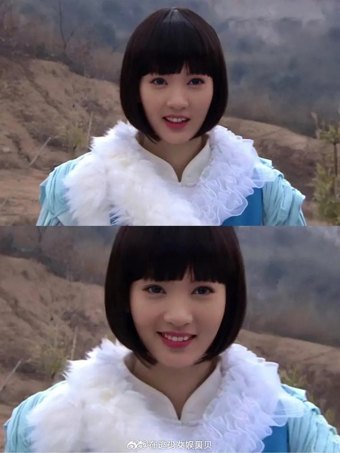 还以为她退圈了，原来是刚出道的金晨啊