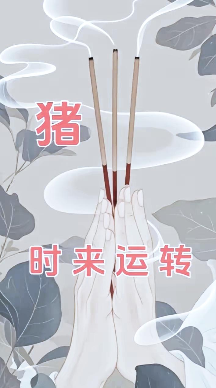 踩了狗屎运的属猪人速接好运！今日属猪人破太岁，刷到绝非巧合。留一句时