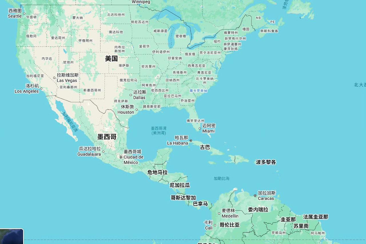 委内瑞拉国土面积可不小，纽约+佛罗里达州+洛杉矶（这3个地方耳熟能详）再乘以3，