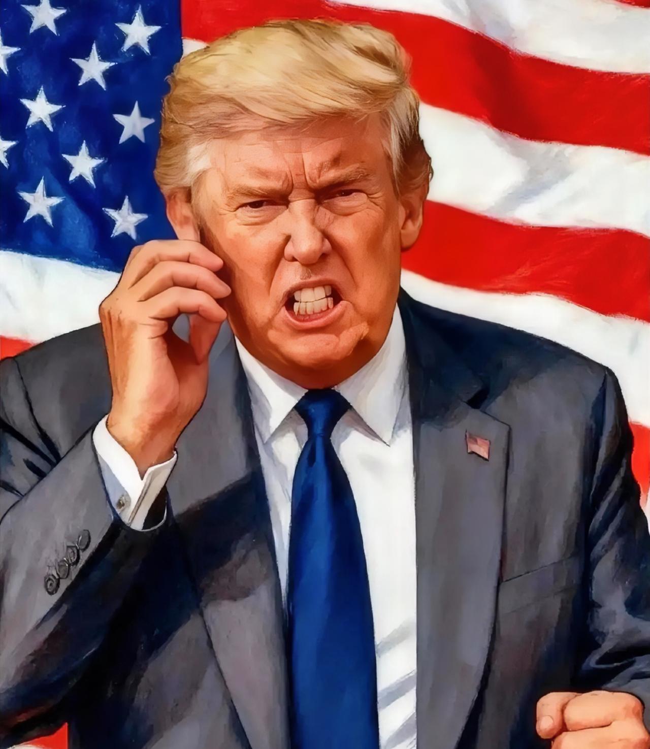 特朗普怒了！4月27日电，特朗普又开口了，这回对准的不是中国，不是伊朗，而是