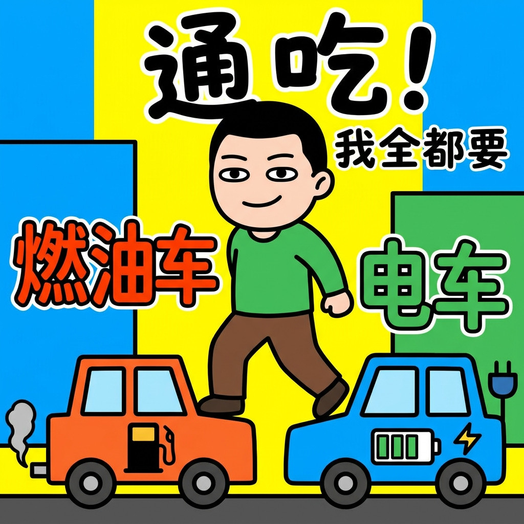 专家说纯油车不行了专家称混动和纯电车将二分天下油车不是不能开，是"落后"了。朱