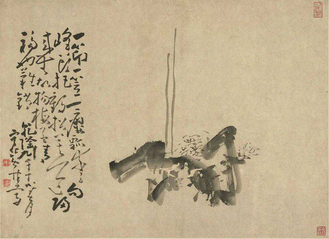 黄慎（一六八七－一七六八），福建宁化人。字恭懋，号瘿瓢。家贫无以为继，遂学画，康