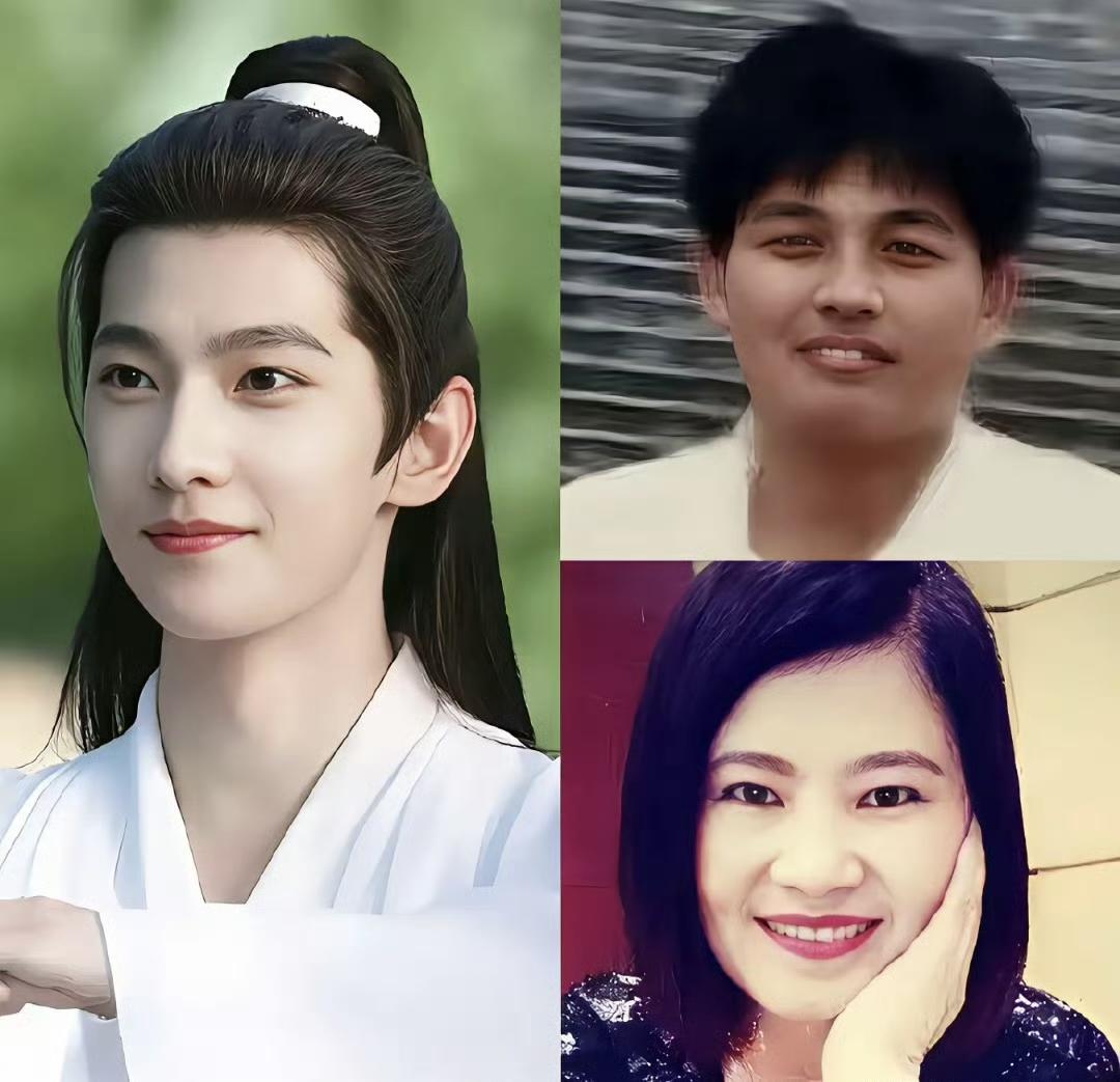 很多人都觉得不像杨洋爸妈，但是遗传这东西就是个玄学，属于基因中彩票那种，有人说杨