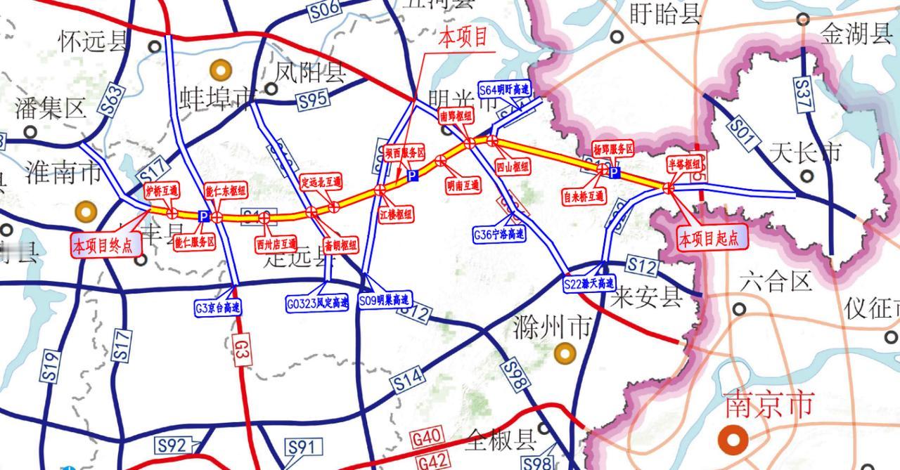 安徽的这条高速公路规划至江苏扬州，可在江苏的规划中并未看到最新进展，未来只能借道